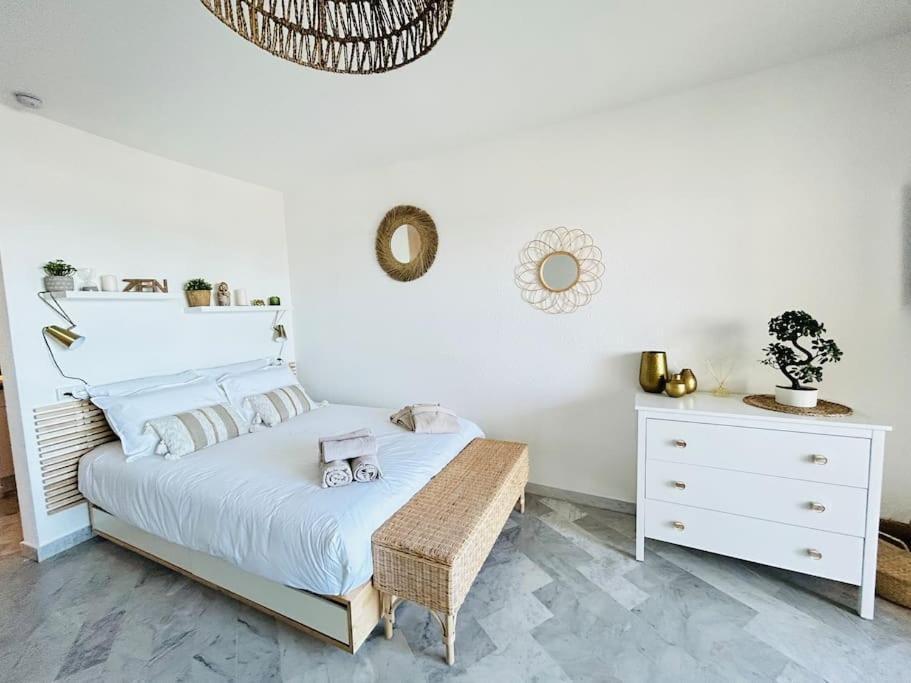 Studio Chic & Cosy Vue Mer, Clim, Parking La Grande Motte Bagian luar foto