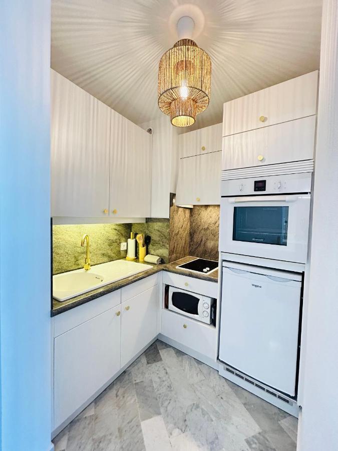 Studio Chic & Cosy Vue Mer, Clim, Parking La Grande Motte Bagian luar foto