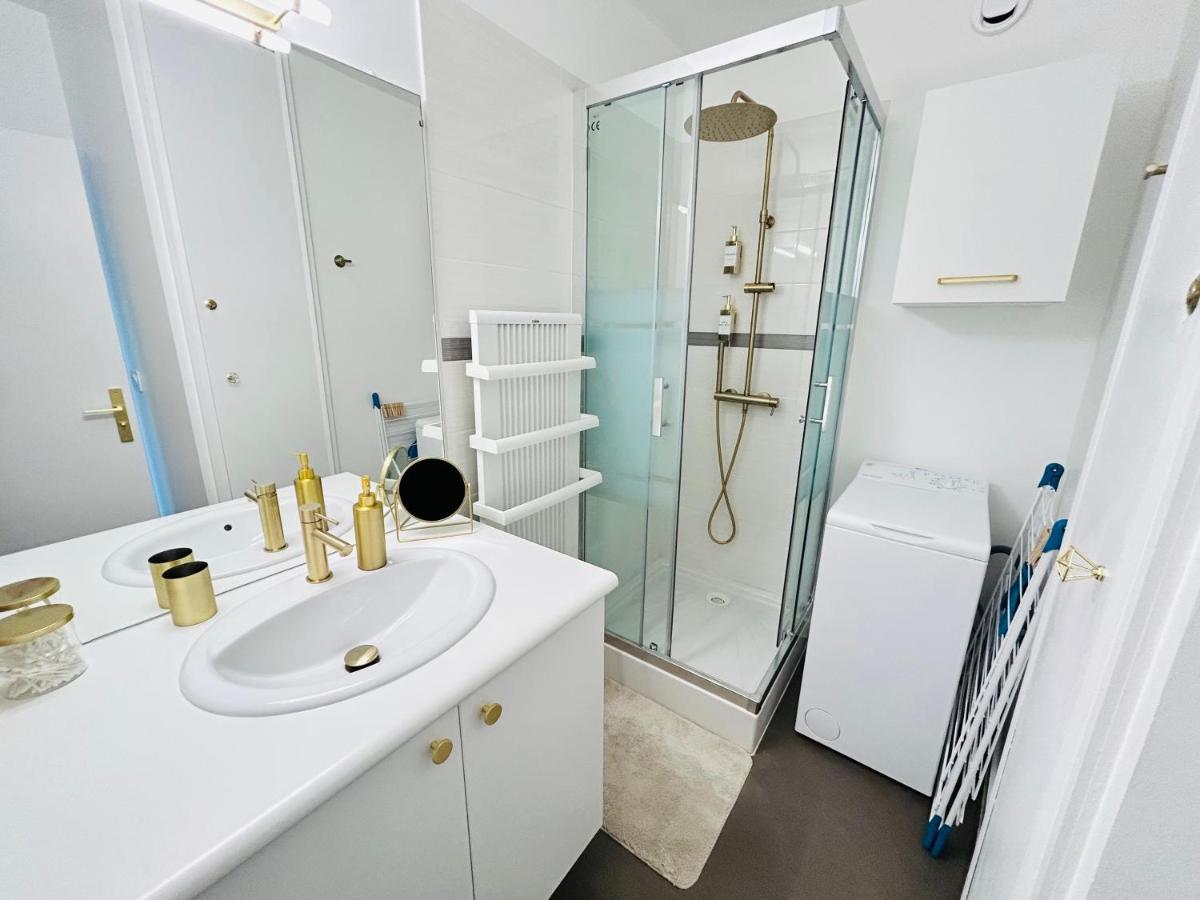Studio Chic & Cosy Vue Mer, Clim, Parking La Grande Motte Bagian luar foto