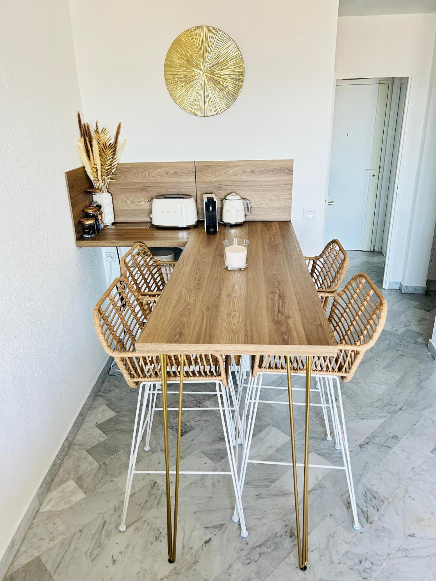 Studio Chic & Cosy Vue Mer, Clim, Parking La Grande Motte Bagian luar foto